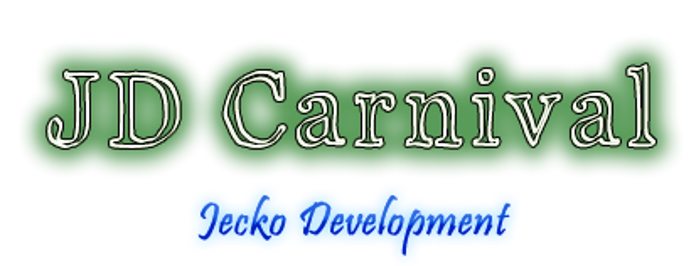 JD Carnival Font poster