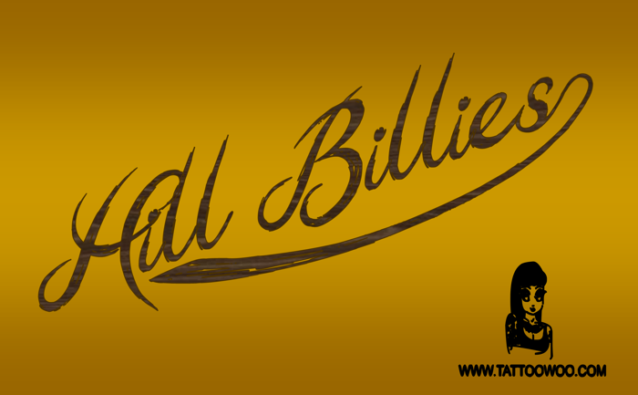 Hill Billies Font poster