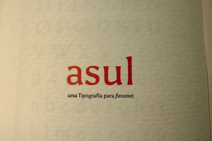 Asul Font poster