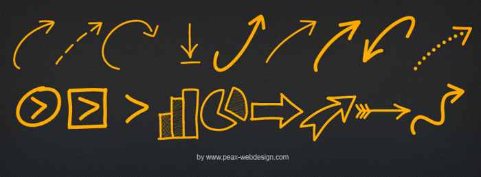 PWNewArrows Font poster