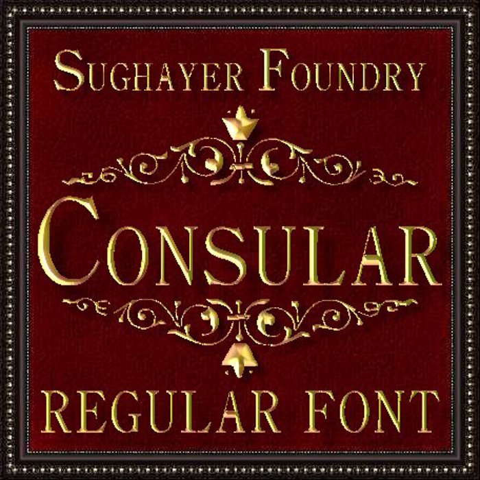 Consular Font