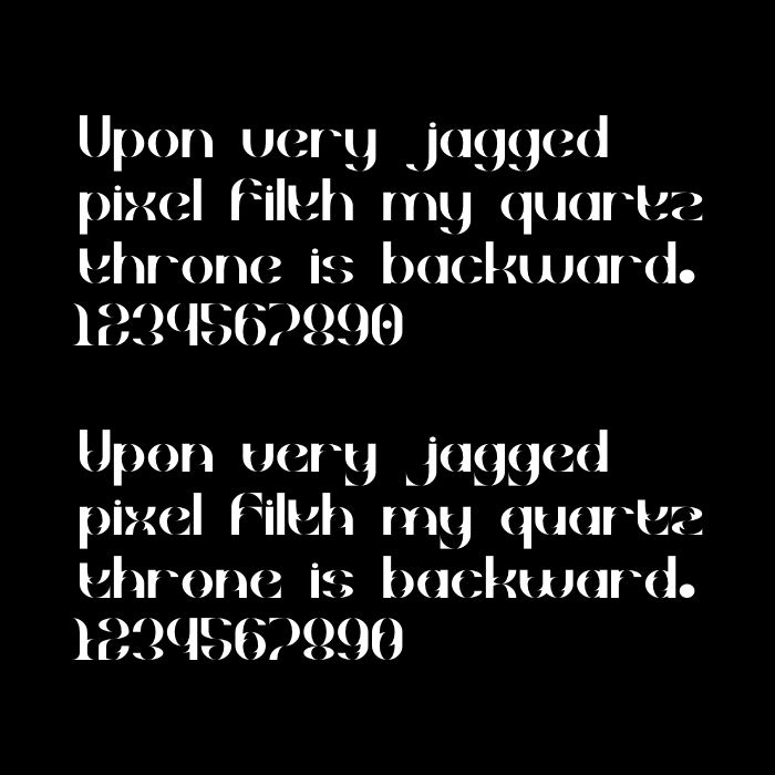 Goud Font poster