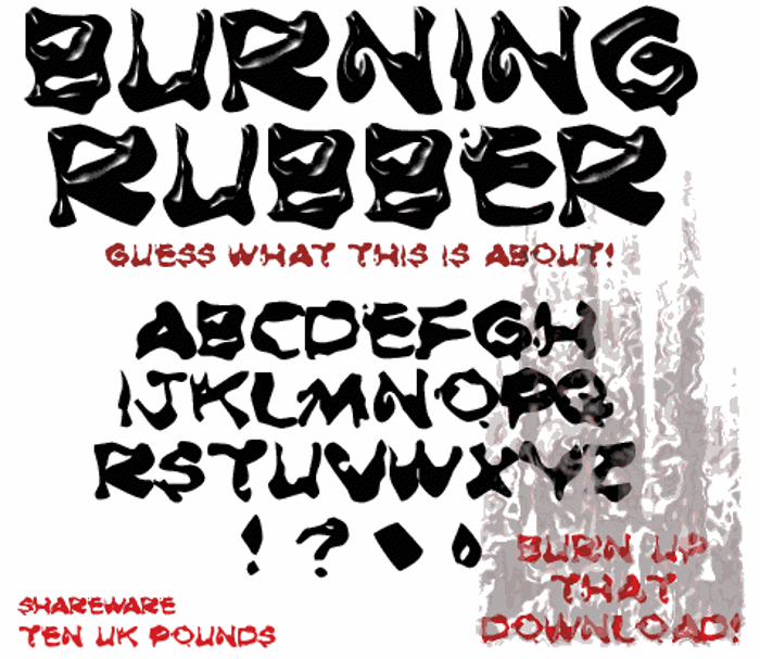 Burning Rubber poster