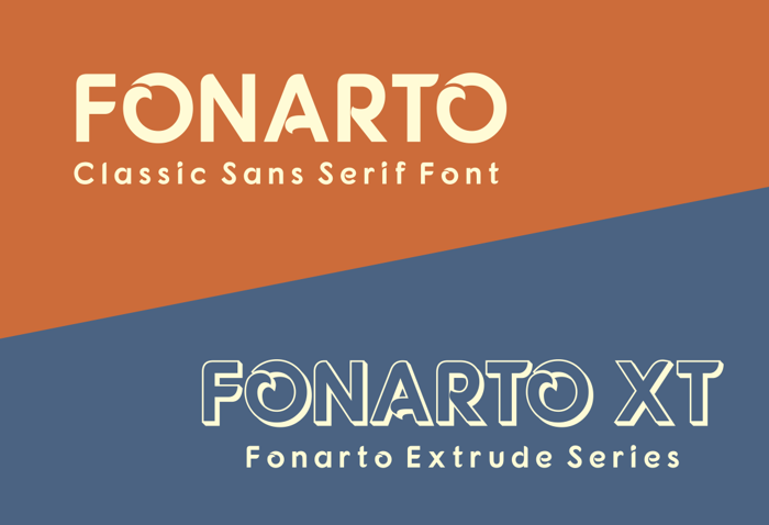 Fonarto Font poster