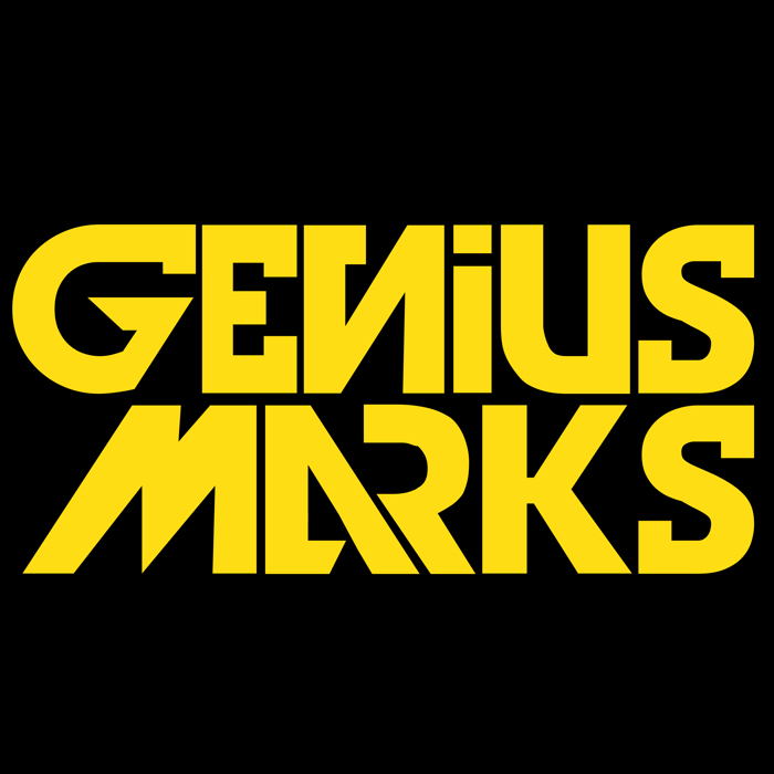 Genius Marks Font poster