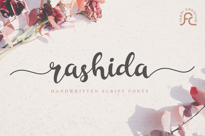 Rashida Script Font