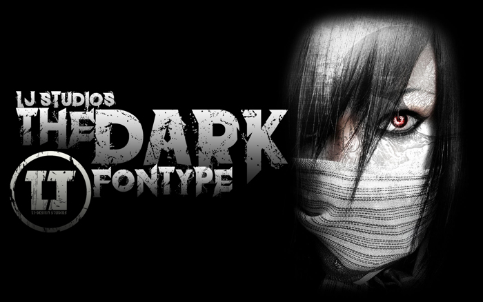the dark Font