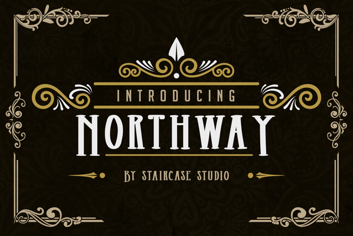 Northway Font poster