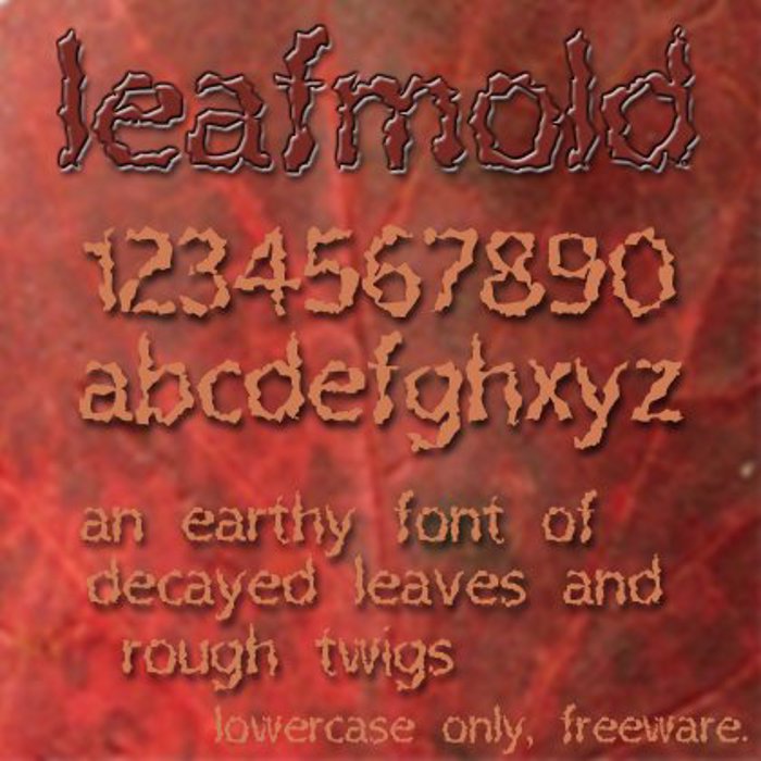 Leafmold poster