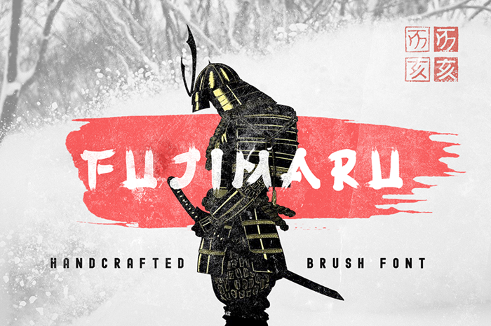 Fujimaru Font poster