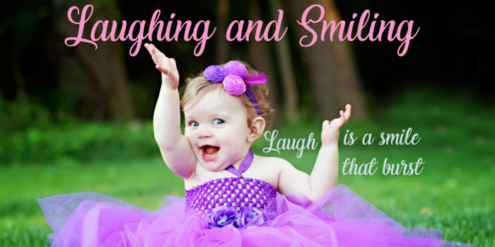 Laughing and Smiling Font poster