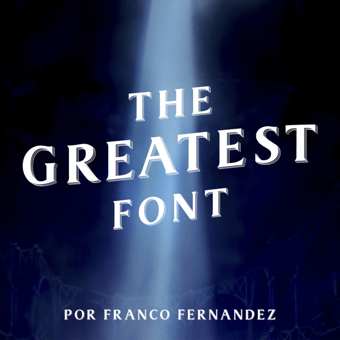 The Greatest Font poster