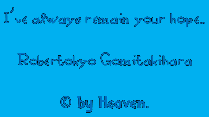 Robertokyo Gomitakihara Font poster