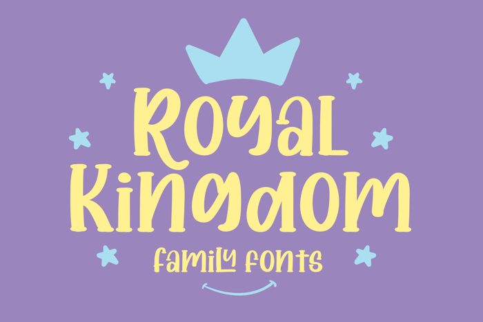 Royal Kingdom Font poster