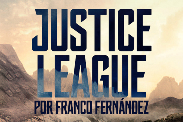 Justice League Font poster