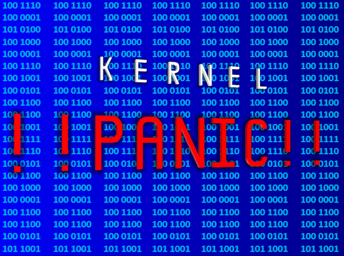 Kernel Panic NBP Font poster