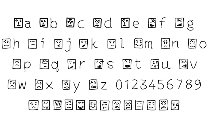 MUDRAKSHAR M-1 Font poster