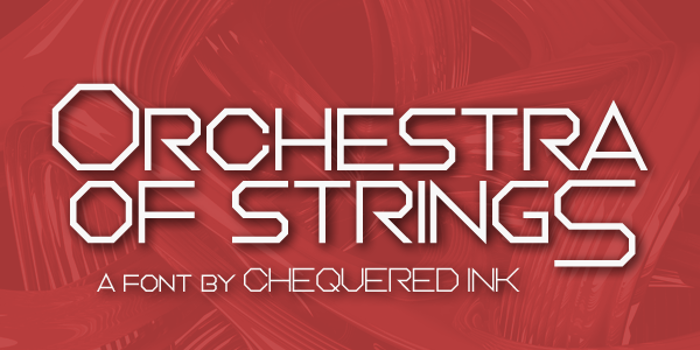 Orchestra of Strings Font