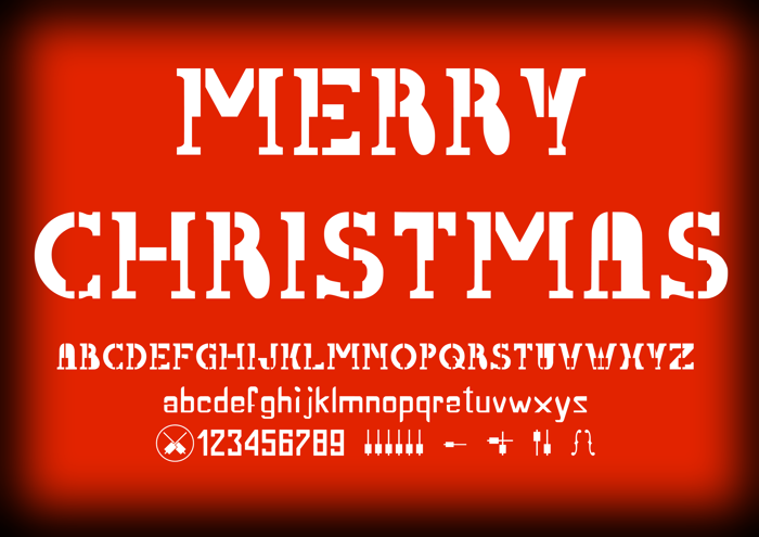 Cigar-Box-Guitar Font poster