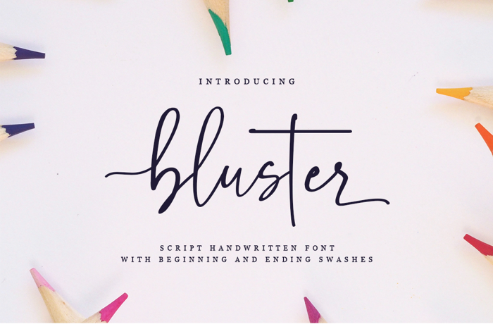 bluster Font