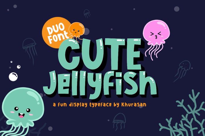 Cute Jellyfish poster