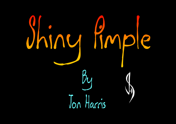 Shiny Pimple Font poster