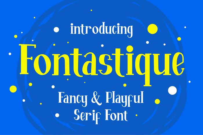 Fontastic Font poster