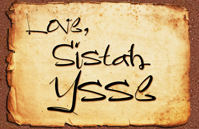 Sistah Ysse Font poster