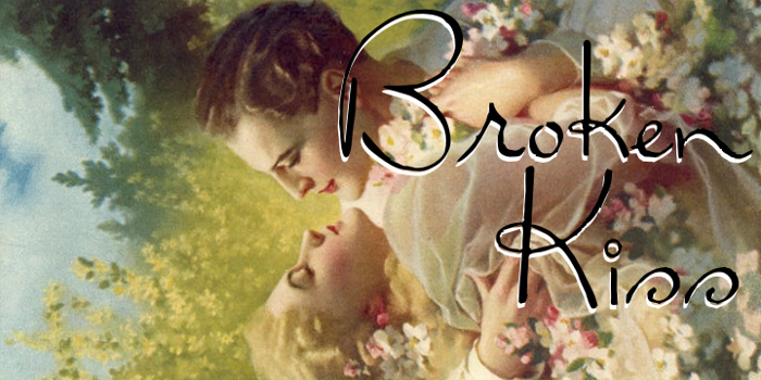 Broken Kiss Font poster