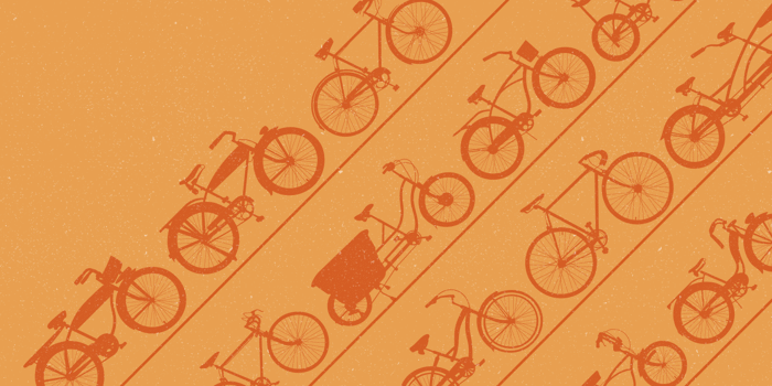 BIKES Font poster