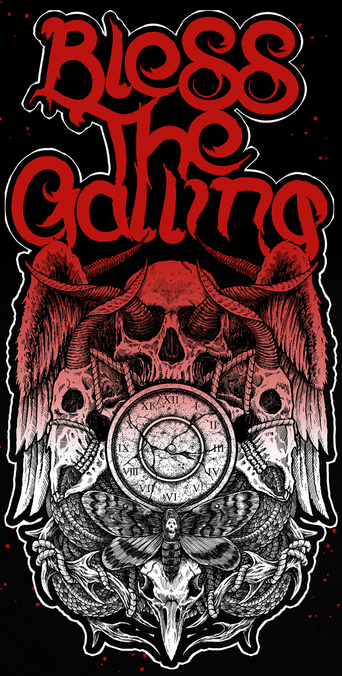 Bless The Galling Font