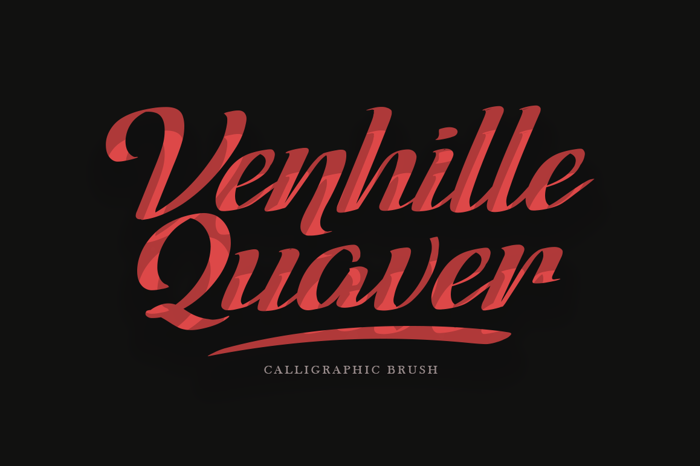 Venhille Quaver Font poster