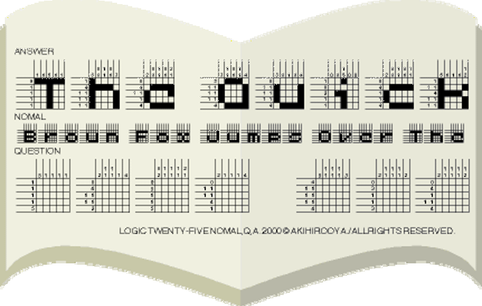 Logic twenty-five Font poster