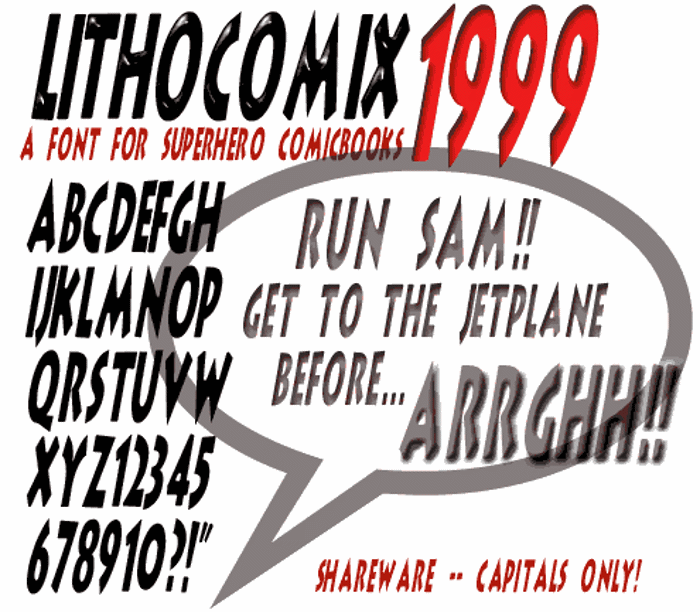 LithoComix poster