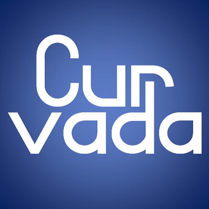 Curvada Font poster