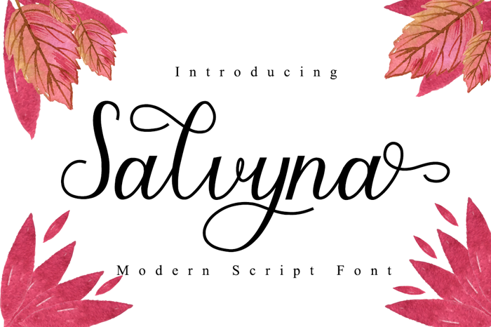 Salvyna Font poster