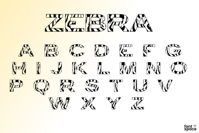 Zebra TFB Font