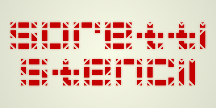 Soretti Stencil Font