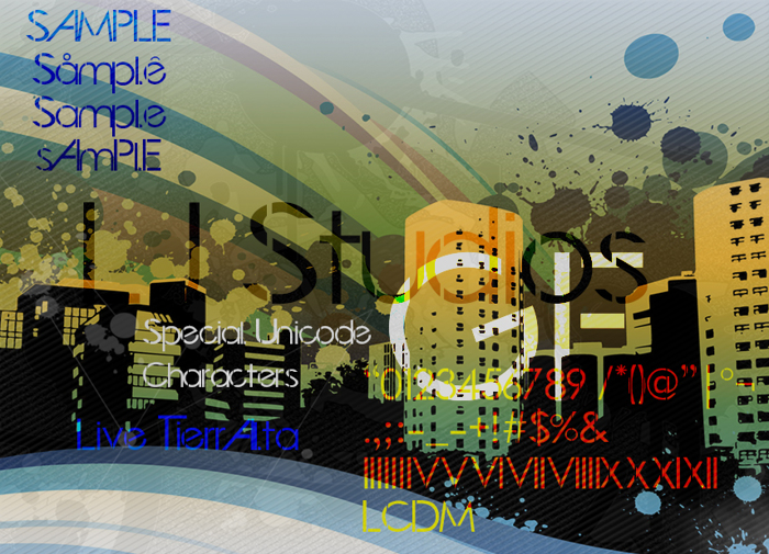 LJ Studios GF Font