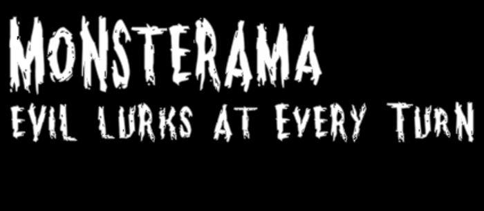Monsterama Font poster