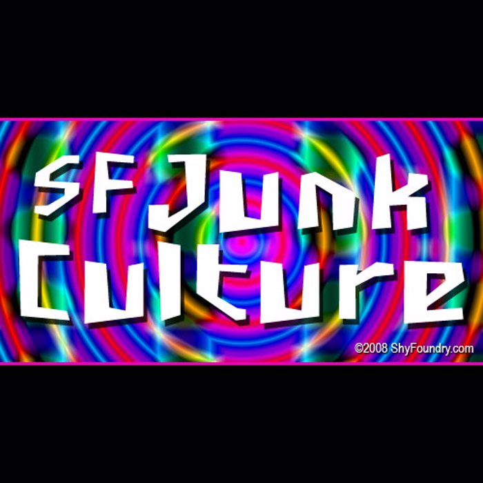 SF Junk Culture Font poster