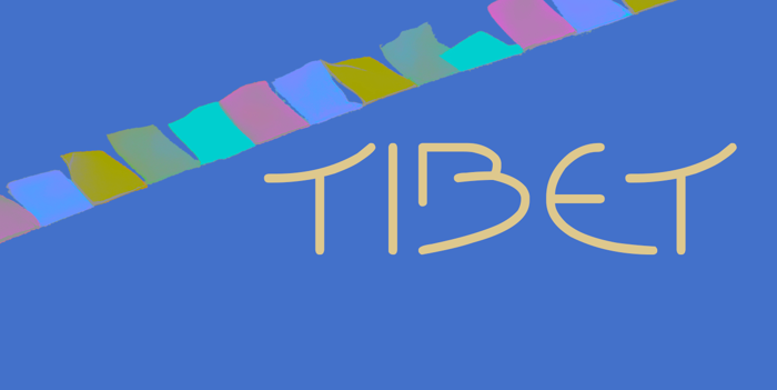 Tibet Font poster