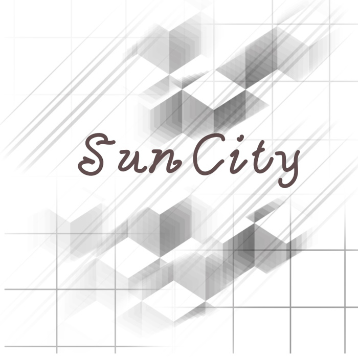 Sun City Font poster