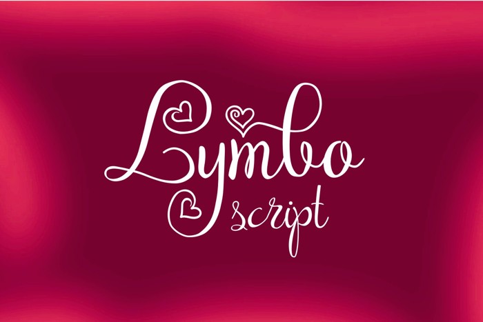Lymbo Font poster