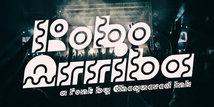 Robo Arriba Font poster