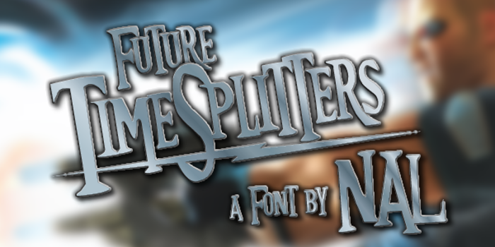 Future TimeSplitters Font poster