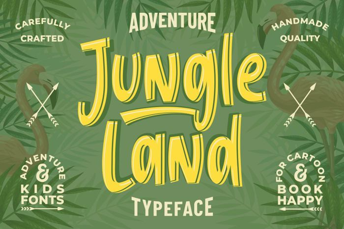 Jungle Land Font