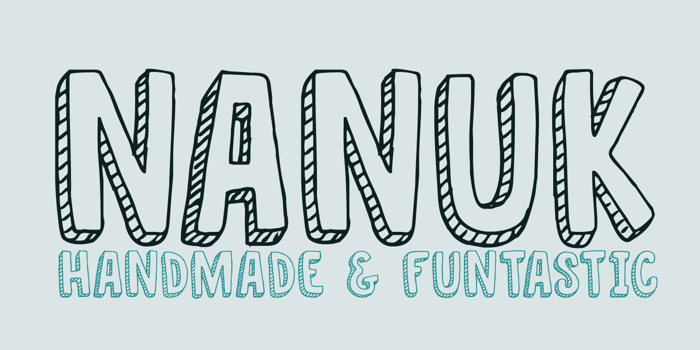 DK Nanuk Font poster