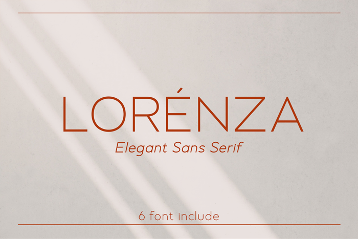 Lorenza Font poster