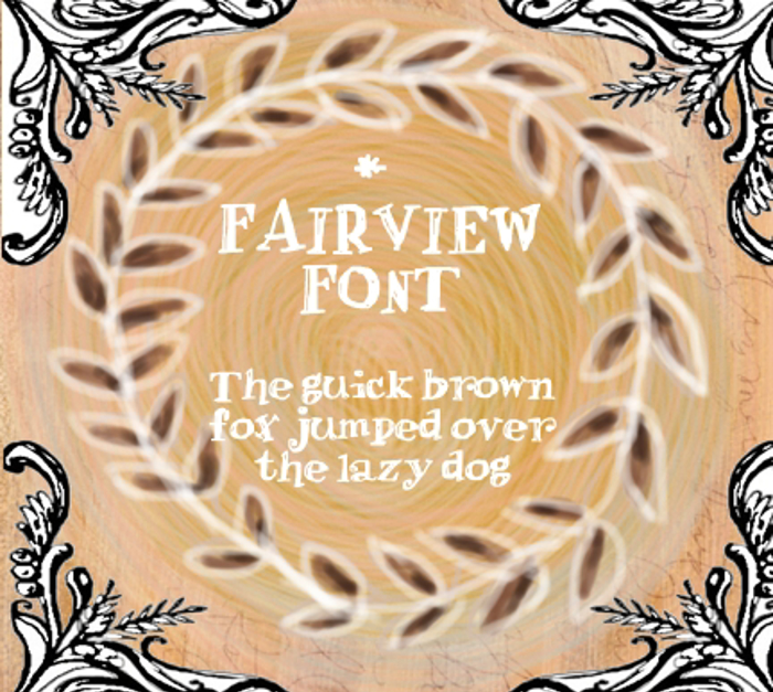 Fair view Font